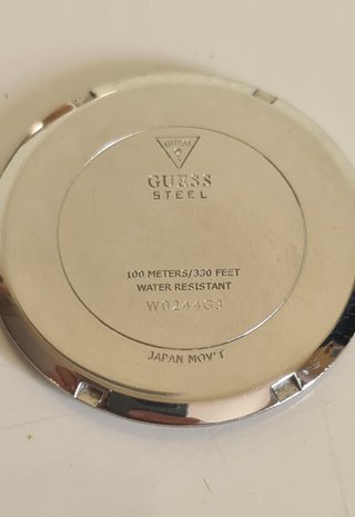 Reloj Guess Hombre Oro Azul 42mm