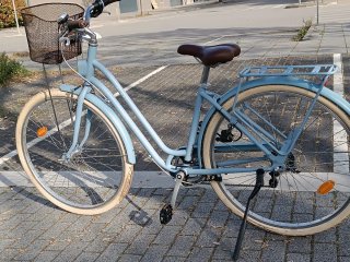 Bicicleta Paseo ELOPS 520 Azul