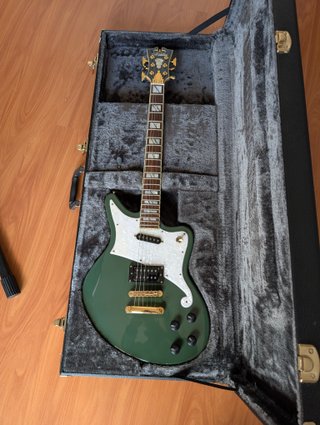 Guitarra D'Angelico Bedford Verde
