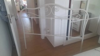 Cabezal de cama de matrimonio