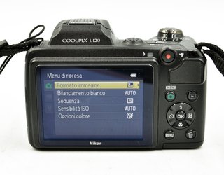Nikon Coolpix L120 Fotocamera Digitale Nera