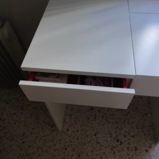 Tocador escritorio blanco Ikea