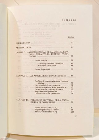 Libro Marina Española Costa Firme