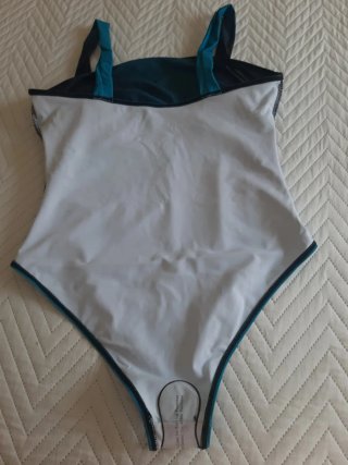 Bañador mujer azul degradado