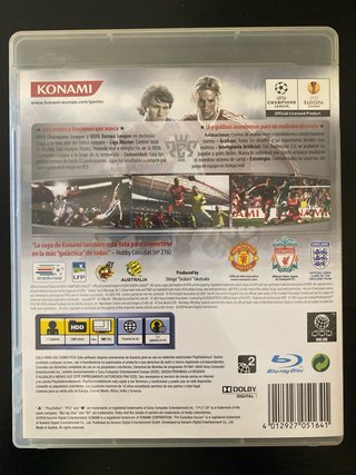 Juego PS3 PES 2010 Pro Evolution Soccer