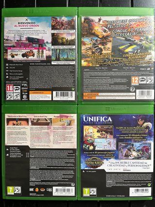 Juegos Xbox One 10€/unidad