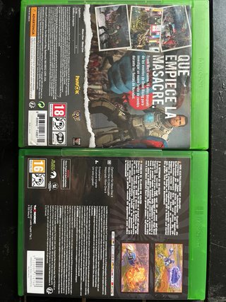 Juegos Xbox One 10€/unidad