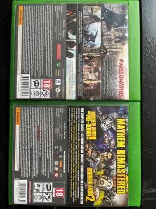 Juegos Xbox One 10€/unidad