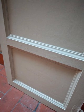 Puertas madera maciza