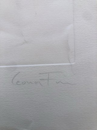 Litografía Original Leonor Fini