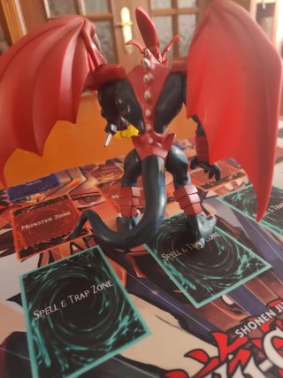 Figura Demonio de gilfer, Yu-Gi-Oh! Mattel 1996
