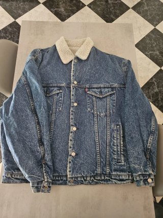 Chaqueta Levi's Denim con Borrego Talla L