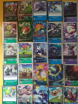 Lote 86 Cartas Arte Alternativo Digimon TCG