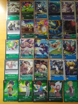 Lote 86 Cartas Arte Alternativo Digimon TCG