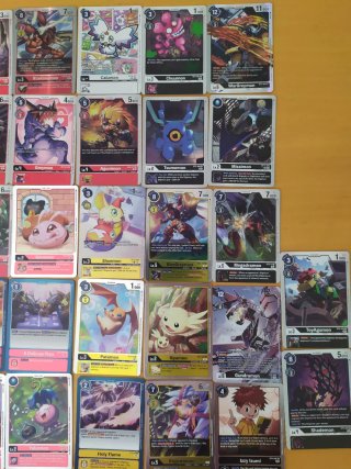 Lote 86 Cartas Arte Alternativo Digimon TCG