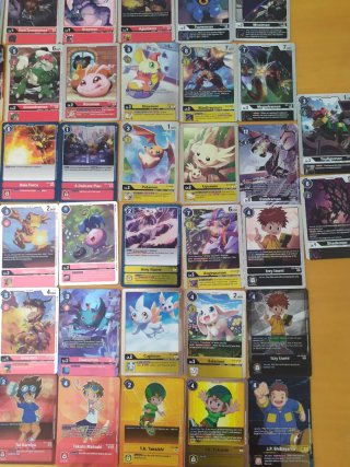 Lote 86 Cartas Arte Alternativo Digimon TCG