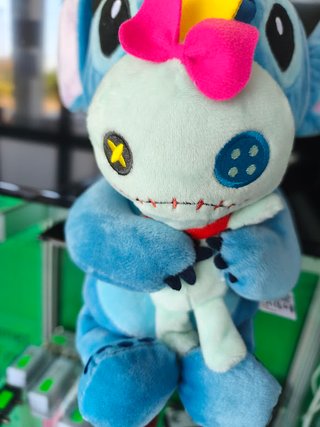 Peluche Stitch e Scrumpy 35/30cm