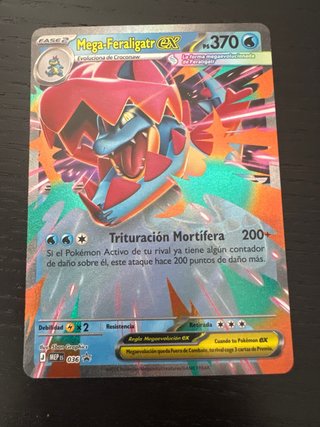 Mega Feraligatr EX Carta Pokémon