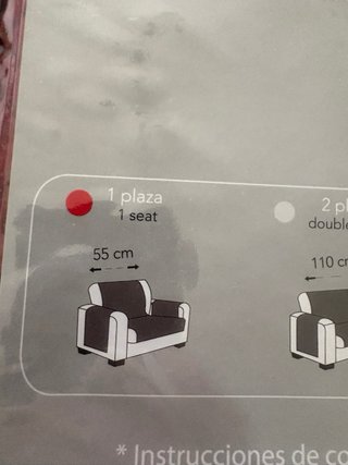 Fundas para sofá Cardenal Textil (4 unidades)