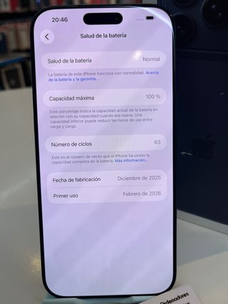 iPhone 17 Pro Max 256GB | 100% |  A+| Garantia