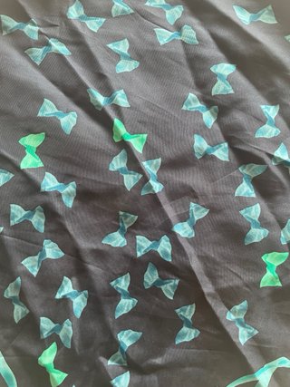 Pañuelo Bimba y Lola Negro y Turquesa