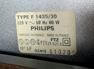 Equipo de música Philips años 80