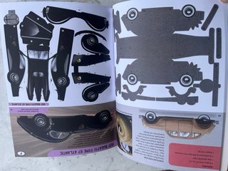 Colección maquetas de coches históricos de papel