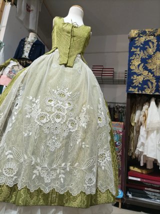 Traje de Fallera Niña + justillo