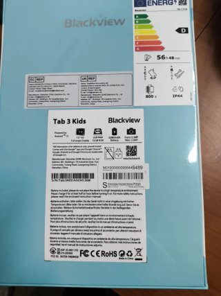 Tablet Blackview TAB 3 KIDS Infantil
