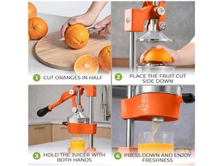 Spremiagrumi Manuale Zulay Kitchen Professionale