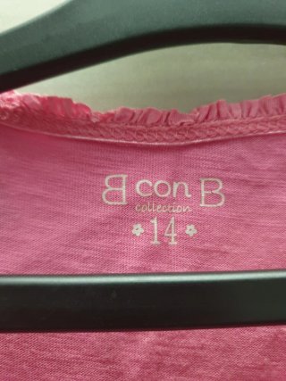 Vestido playero niña rosa de corte inglés