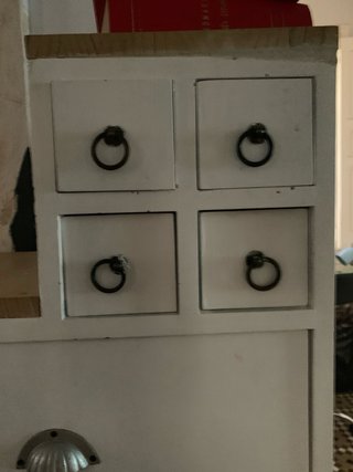 Altillo/Cama de madera con escalera