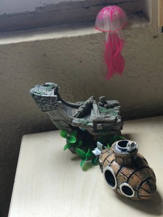 Vendo Figuras Acuario Regalo Medusa