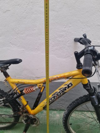Bicicleta Boom los llantas tienenerang Amarilla pa