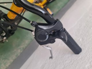 Bicicleta Boom los llantas tienenerang Amarilla pa