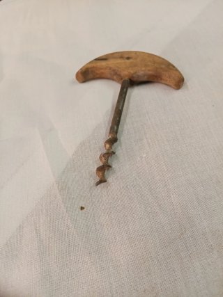 Cavatappi legno e metallo