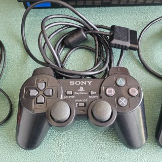 Consola Sony PlayStation 2 Fat Negra Completa