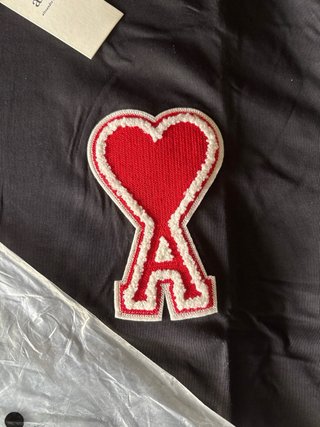 T-shirt Ami Paris Preta