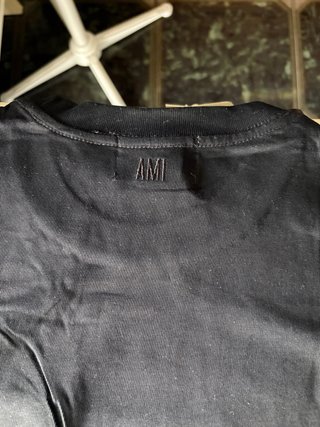 T-shirt Ami Paris Preta