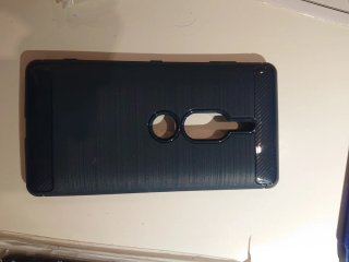 Funda Xperia XZ2 Premium Sony Negra y Azul
