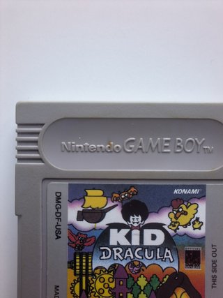 Kid Dracula Game Boy Konami USA