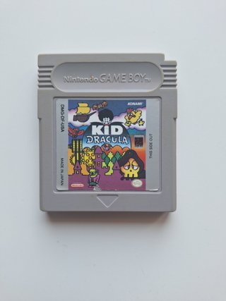 Kid Dracula Game Boy Konami USA