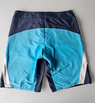 Boxer Costume da bagno Nike blu e bianchi taglia M