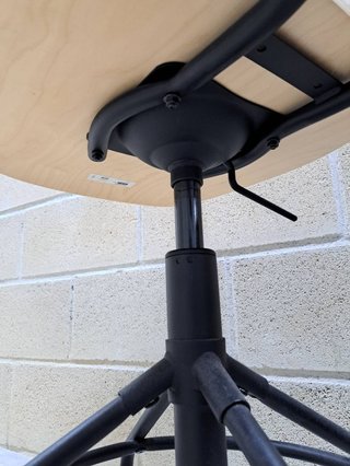Silla IKEA KULLABERG Madera y Metal