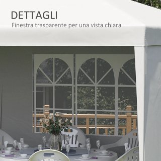 Tendone da Giardino Pieghevole per Feste ed Eventi