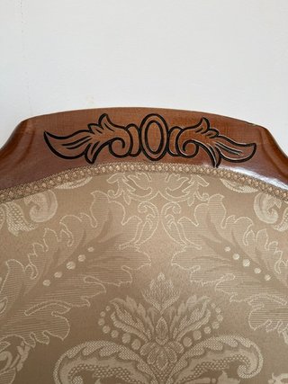 Sillon Luis XIV Barroco Vintage Atrezzo Decoración