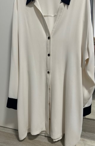 Vestido camisero Zara XL