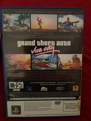GTA Vice City PS2 Un clasico de la playstation 2