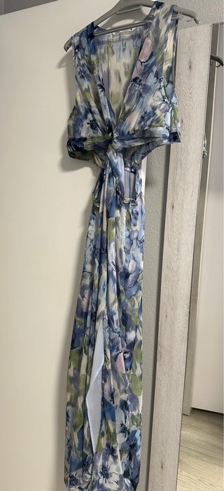 Vestido largo Zara floral