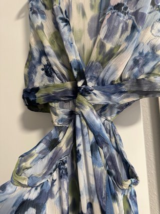 Vestido largo Zara floral